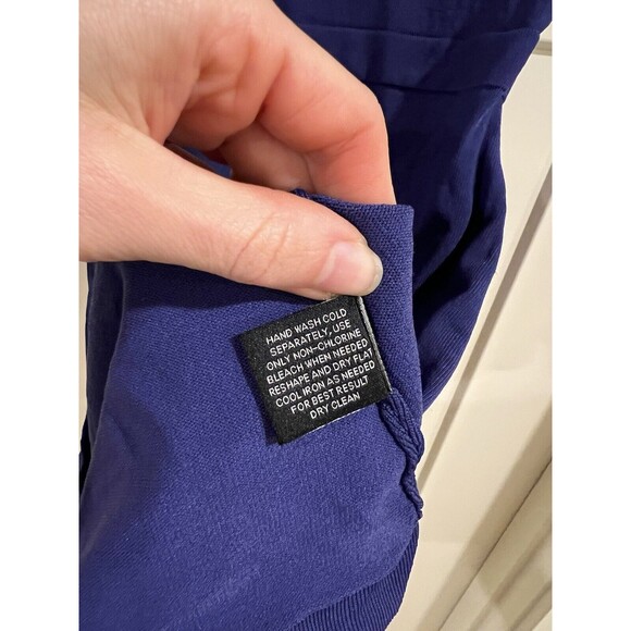 W118 by Walter Baker Navy Dress Women Sz XS Sleeveless Round Neck - Picture 4 of 8